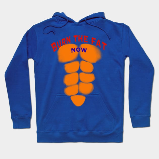 Work out and get 6 pack Hoodie by Aya-art